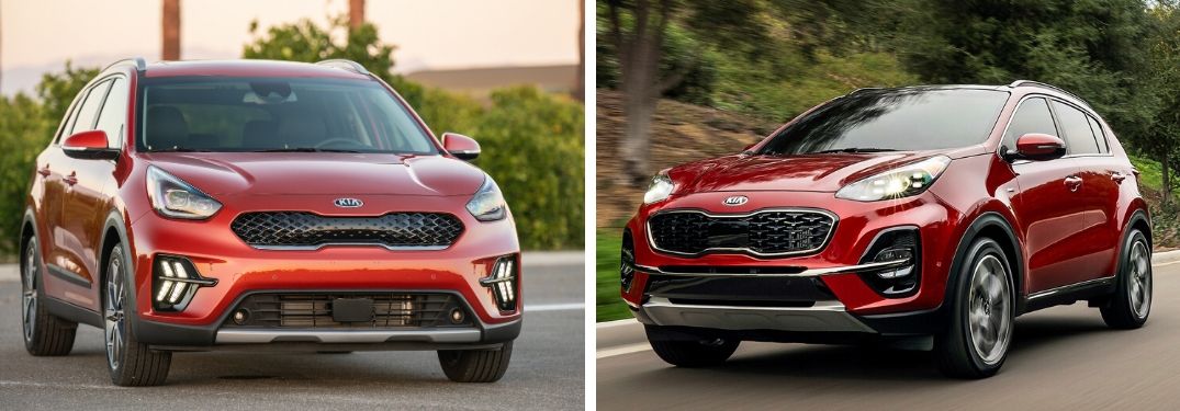 2020 Kia Niro vs 2020 Kia Sportage