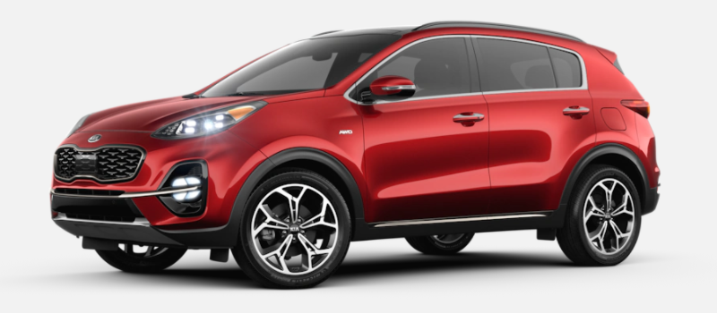 2021 Kia Sportage Hyper Red