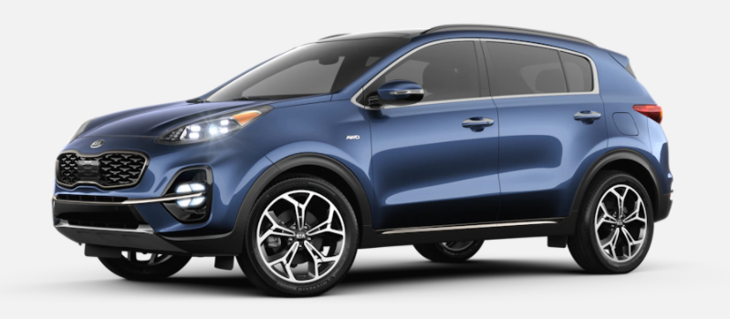 2021 Kia Sportage Pacific Blue