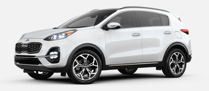 2021 Kia Sportage Snow White Pearl