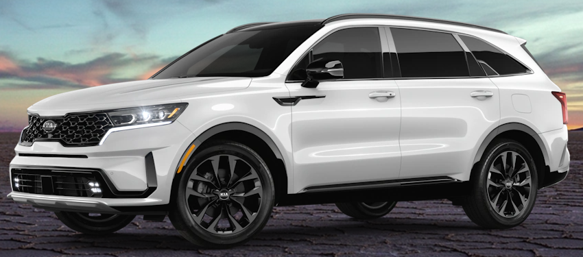 2021 Kia Sorento Glacial White Pearl