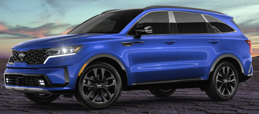 2021 Kia Sorento Sapphire Blue
