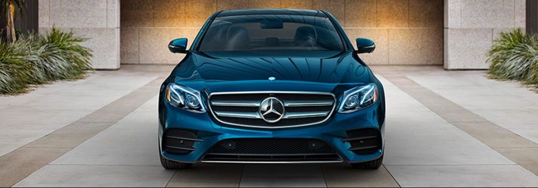 front fascia of the 2018 mercedes-benz e-class sedan