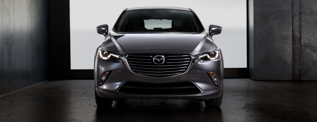 2020 Mazda CX-3 silver front view