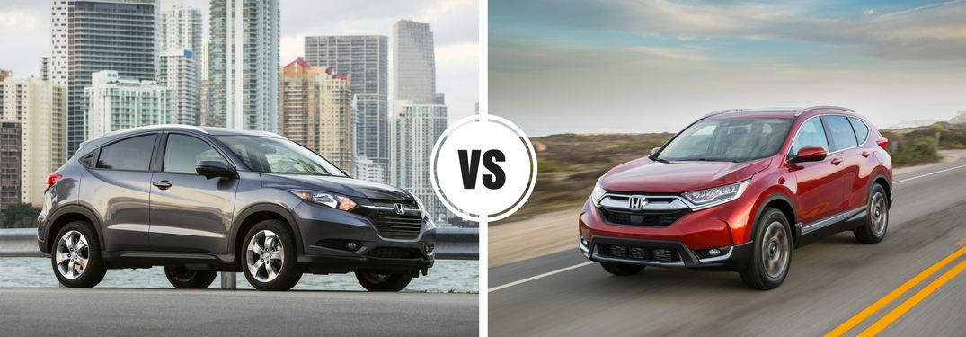 2018 Honda HR-V vs 2018 CR-V