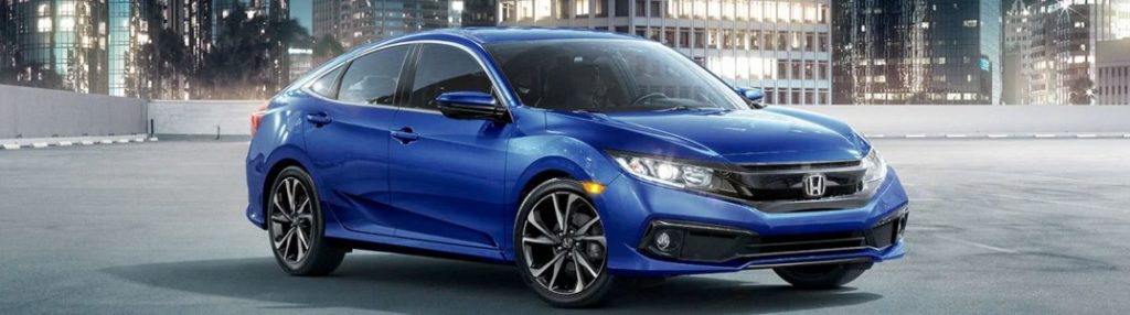 2020 Honda Civic Sedan parked in a parking lot