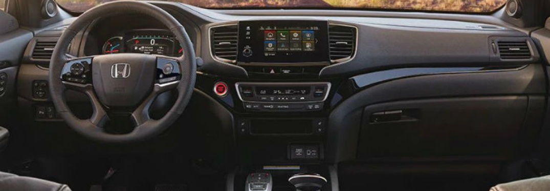 2020 Honda Passport dashboard