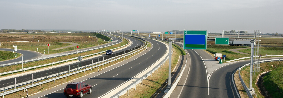 A series of highways
