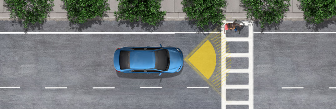 2019 Model Year Simulation of Toyota Safety Sense 2.0 Pre-Collision System with Pedestrian Detection