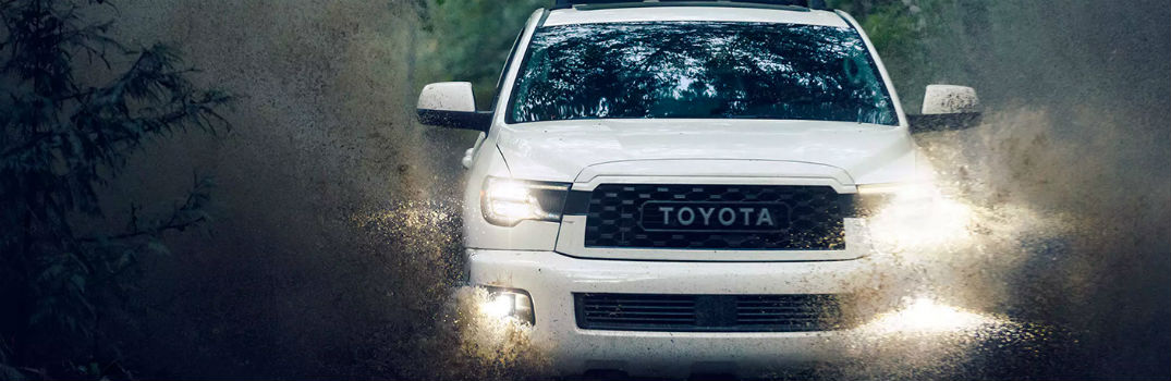 2020 Toyota Sequoia front exterior profile