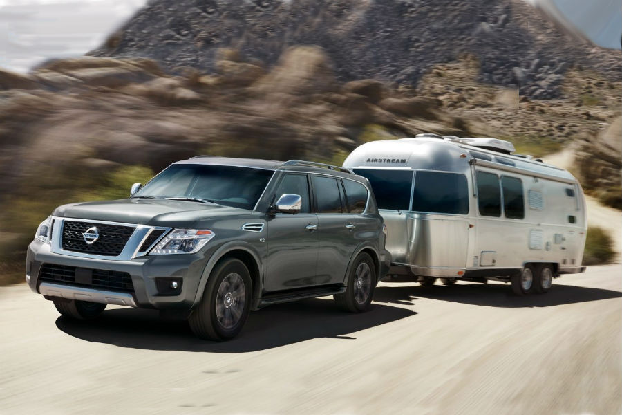 towing travel trailer with nissan armada