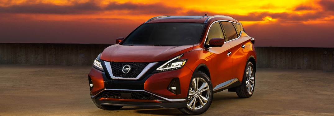 2020 Nissan Murano parked in a field