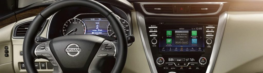 2020 Nissan Murano dashboard