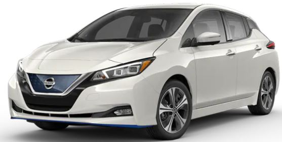 2020 Nissan LEAF Pearl White TriCoat