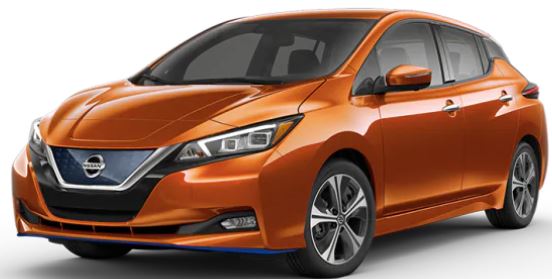 2020 Nissan LEAF Sunset Drift ChromaFlair