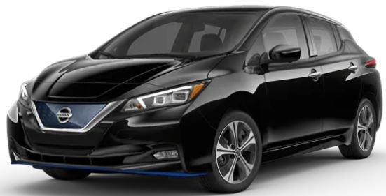 2020 Nissan LEAF Super Black