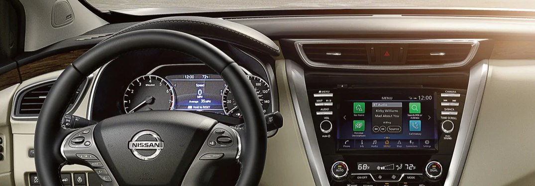 2020 Nissan Murano dashboard