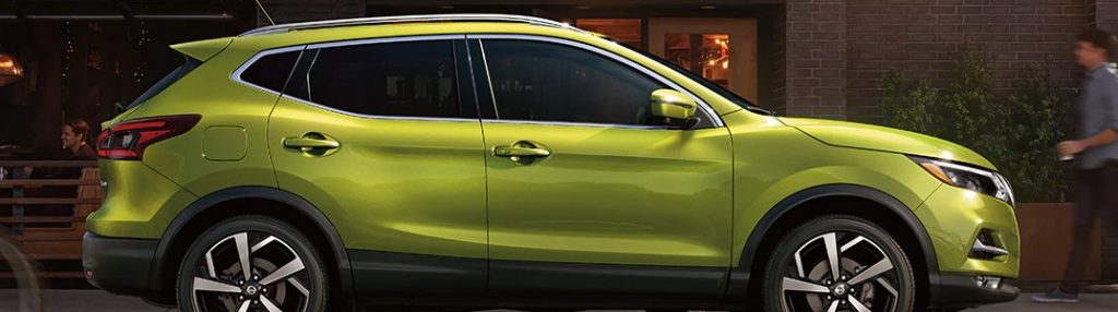 2020 Nissan Rogue Sport from the side