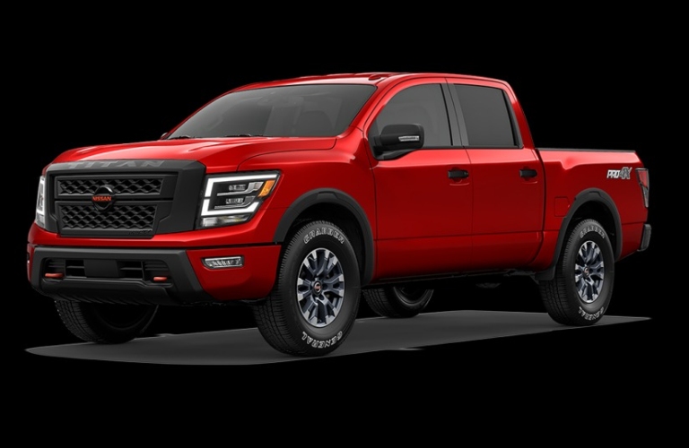 List of 2021 Nissan TITAN® Exterior Paint Colors
