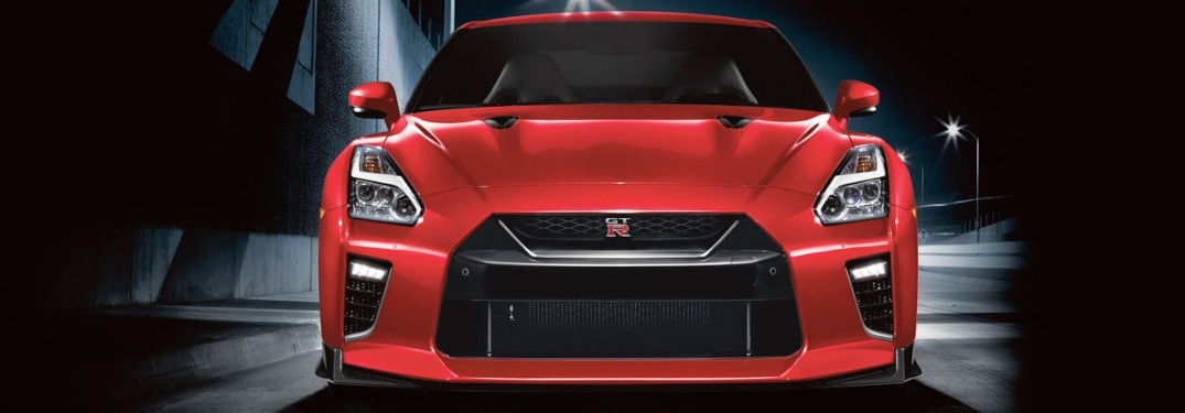 2020 Nissan GT-R from the front
