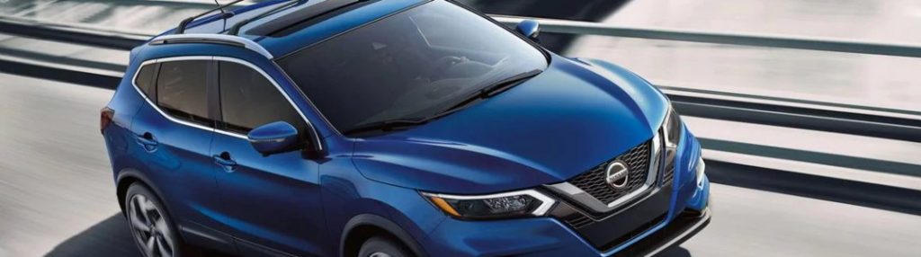 2020 Nissan Sentra driving down a highway