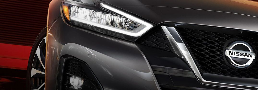 2021 Nissan Maxima front end close-up