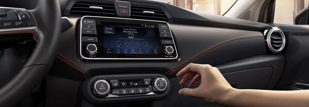 2021 Nissan Versa infotainment system