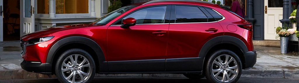 2020 Mazda CX-30 parked on a city street