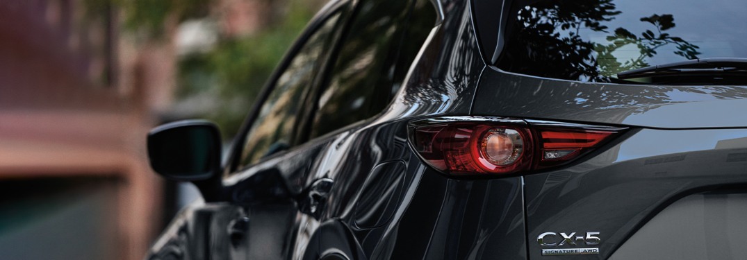2020 Mazda CX-5 from behind