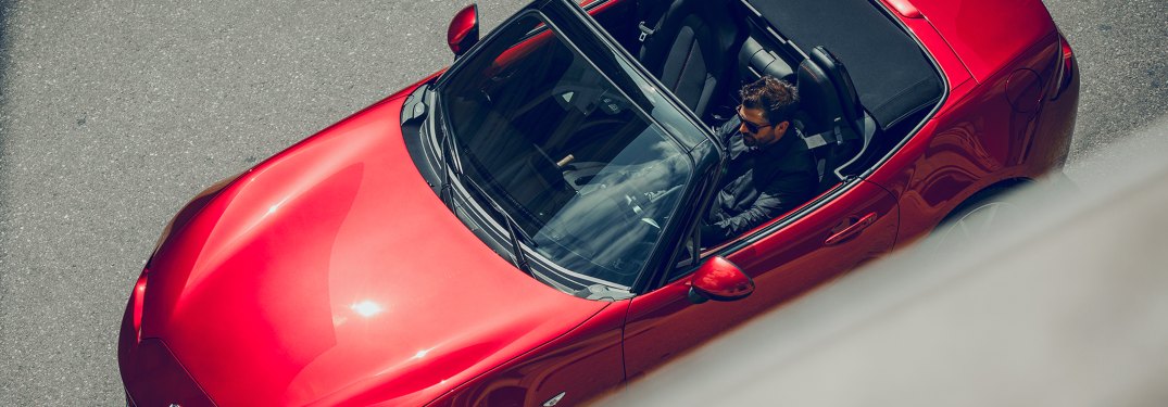 2019 Mazda MX-5 Miata from above