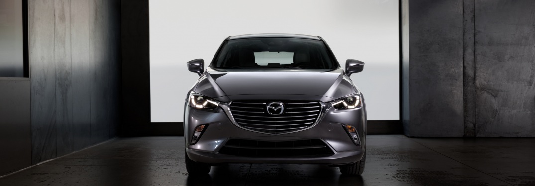 2020 Mazda CX-3 parked in a building