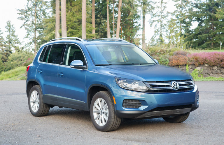 2017 Volkswagen Tiguan Limited in blue