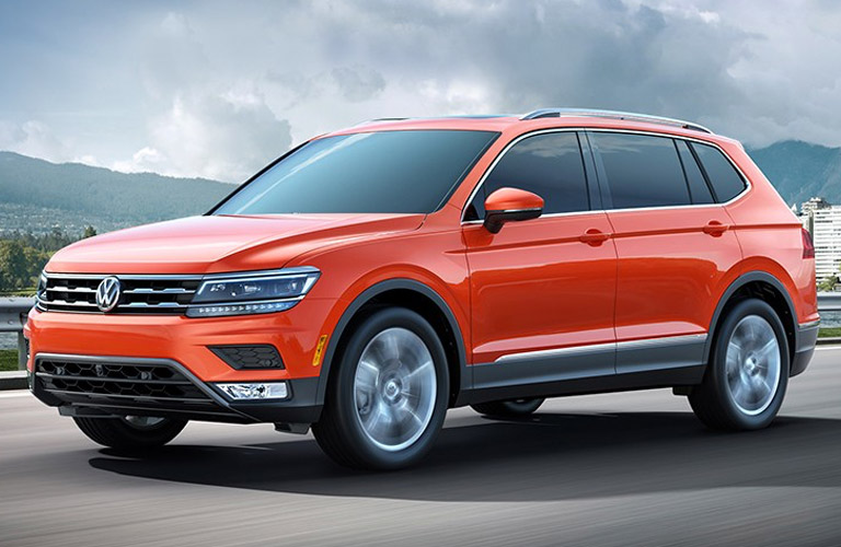 2018 Volkswagen Tiguan in orange
