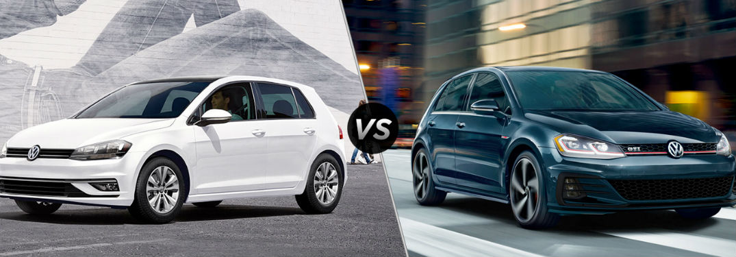 2018 Volkswagen Golf vs 2018 Volkswagen Golf GTI