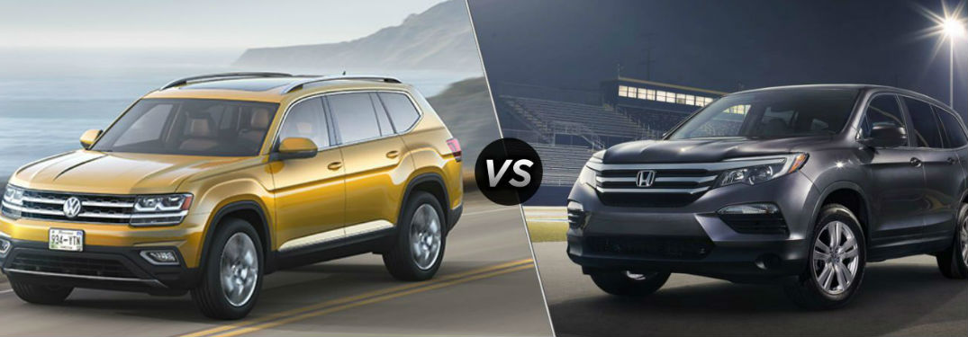 2018 Volkswagen Atlas vs 2018 Honda Pilot