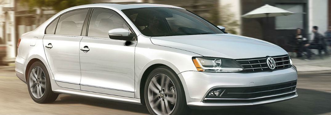2018 Volkswagen Jetta driving on road
