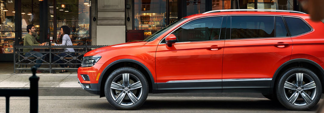 2019 Volkswagen Tiguan parked on a street
