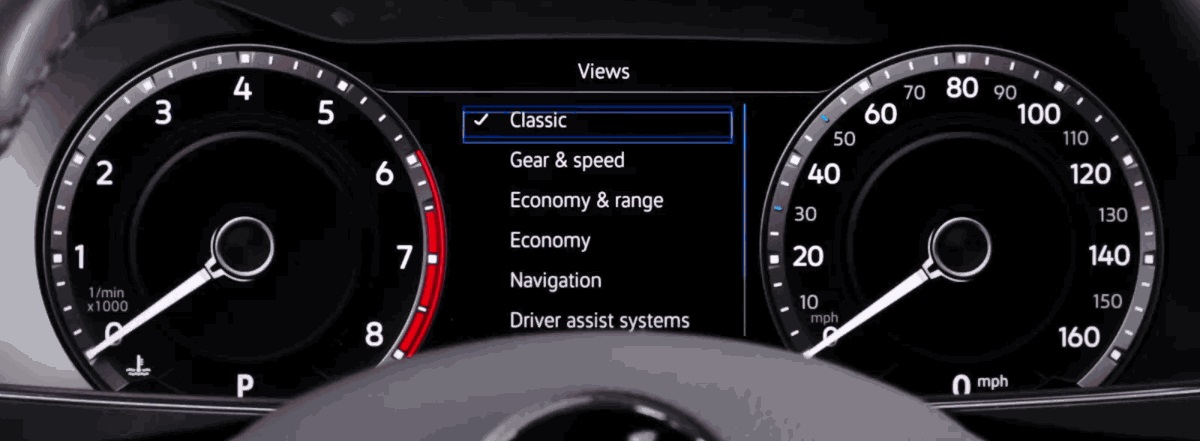 vw digital dash conversion