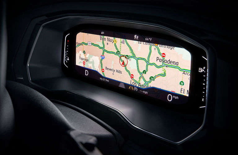 2020 Volkswagen Jetta navigation screen
