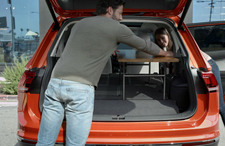 2020 Volkswagen Tiguan rear cargo area