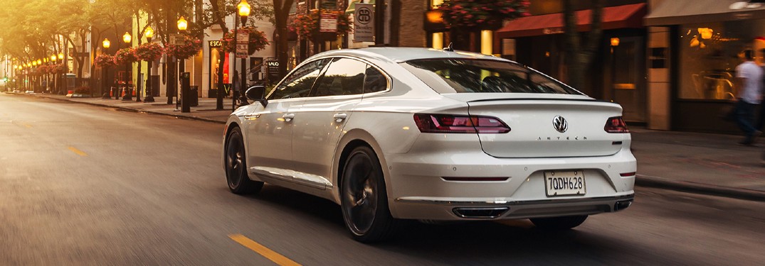 2020 Volkswagen Arteon side and rear profile
