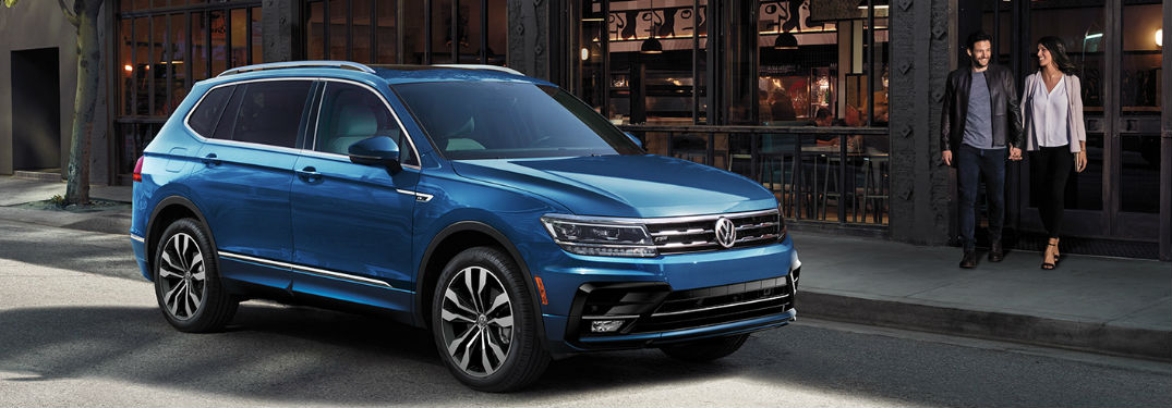 2020 Volkswagen Tiguan front and side profile