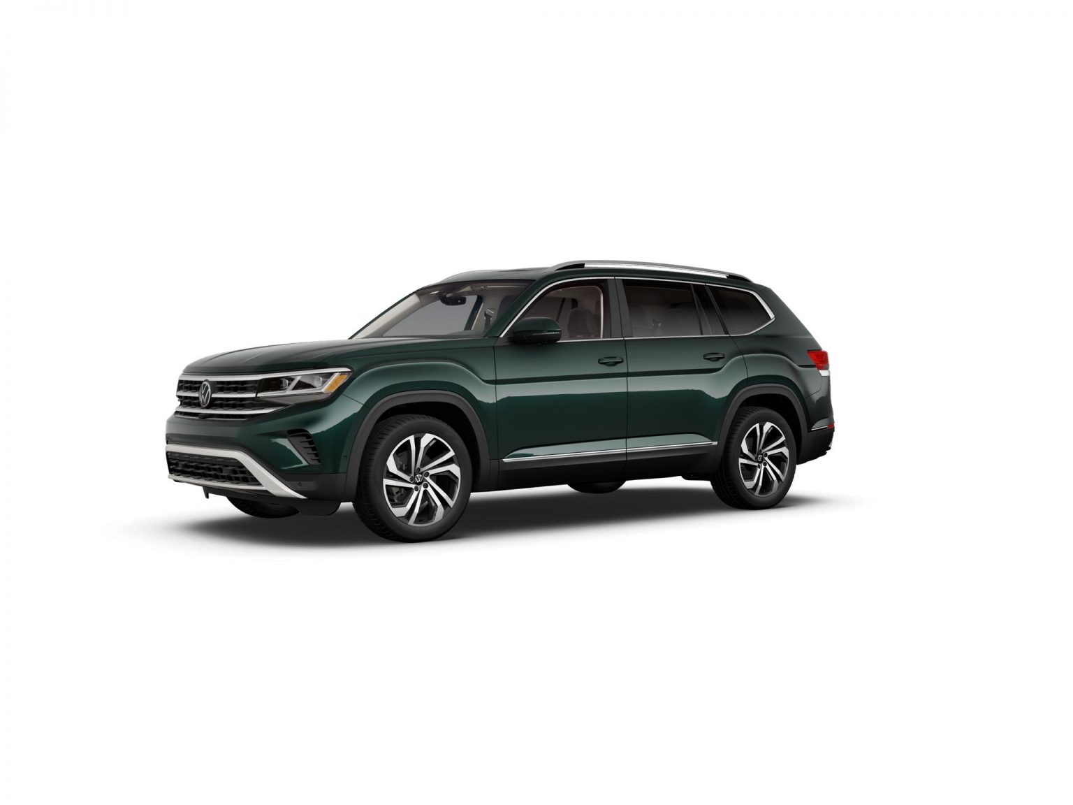 2021 Volkswagen Atlas racing green metallic_o - Karen Radley Volkswagen