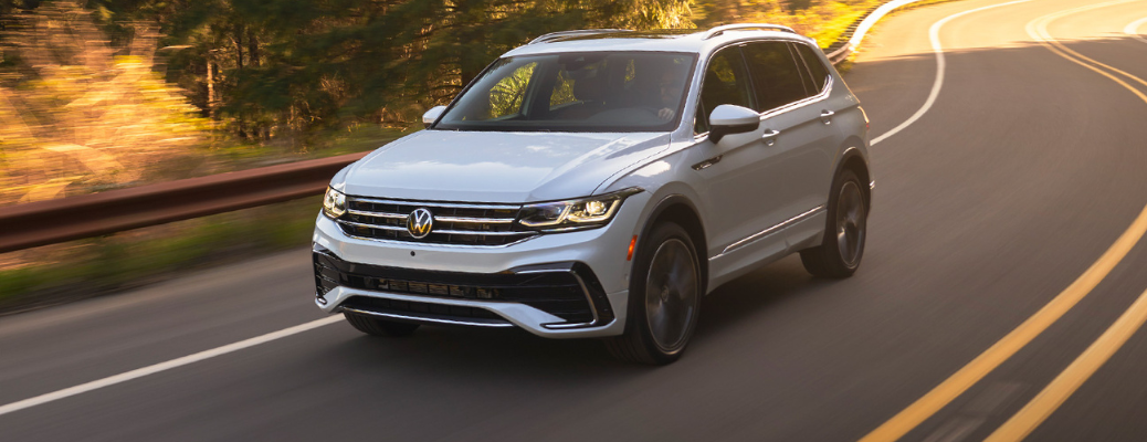 2023 Volkswagen Tiguan on the road