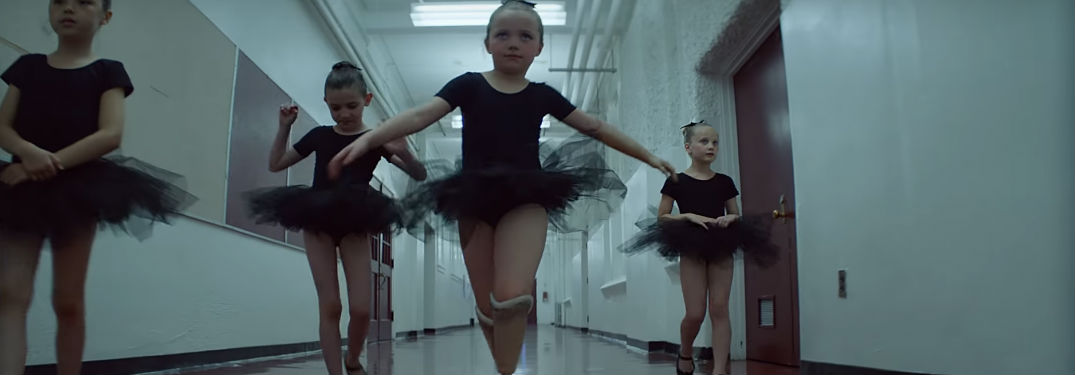 Ballerina Dancers in Black Tutus