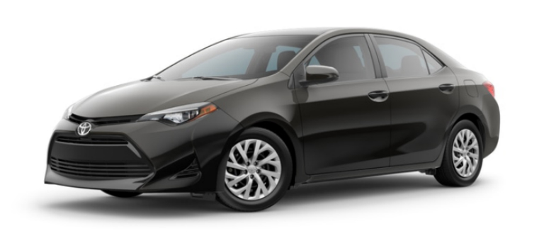 2019 Toyota Corolla in Black Sand Pearl