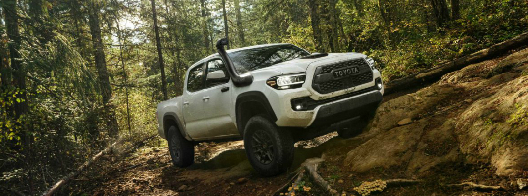 White 2020 Toyota Tacoma TRD PRO