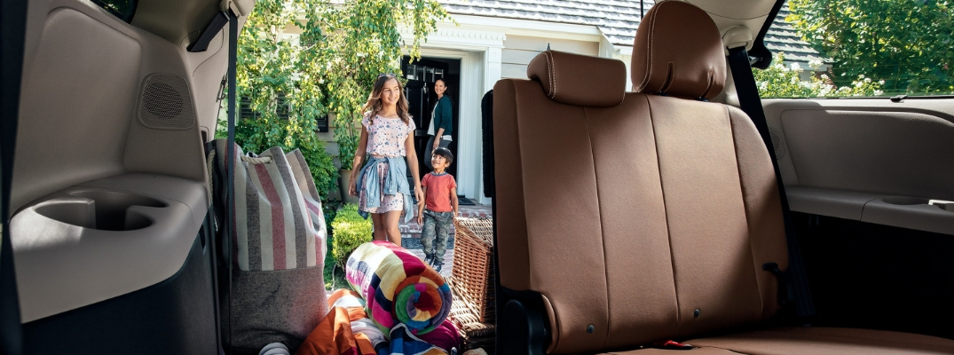 2019 Toyota Sienna Interior View of Cargo Space