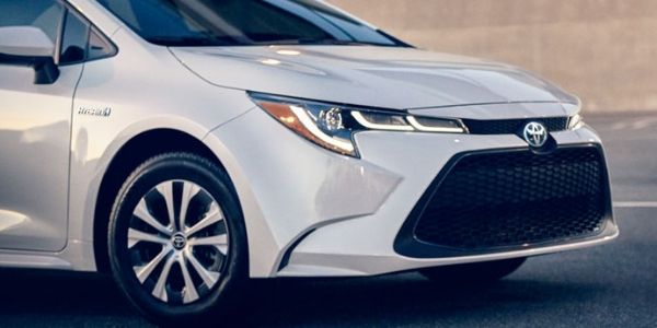 White 2020 Toyota Corolla Hybrid