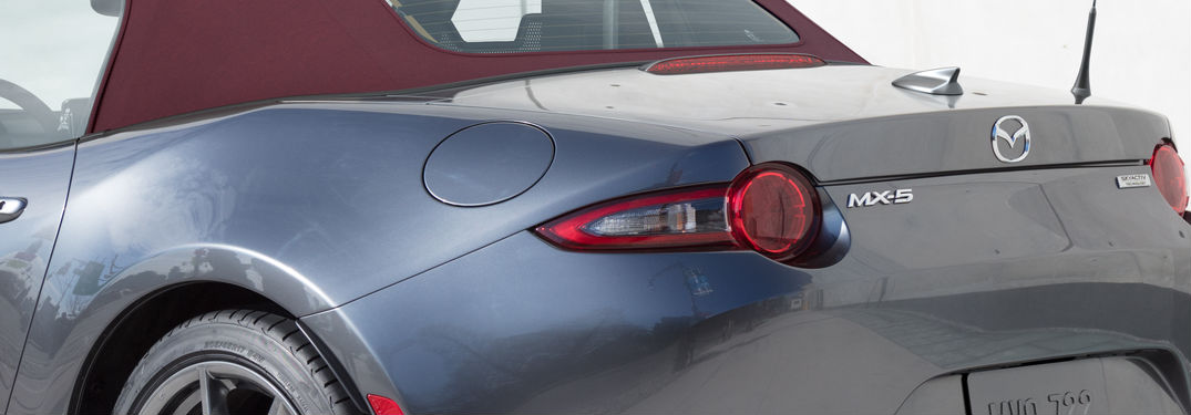 2018 Mazda MX-5 Miata in Gray with Cherry Top